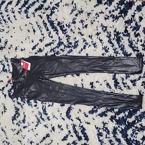 Spanx faux leather leggings XS P